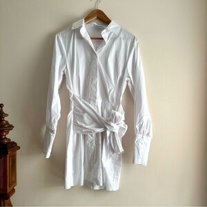 The Noli Shop • Lana Wrap Dress‎ in White